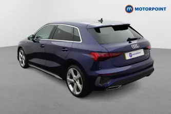 Audi A3 S Line Automatic Petrol Hatchback - Stock Number (1675783) - Passenger side rear corner