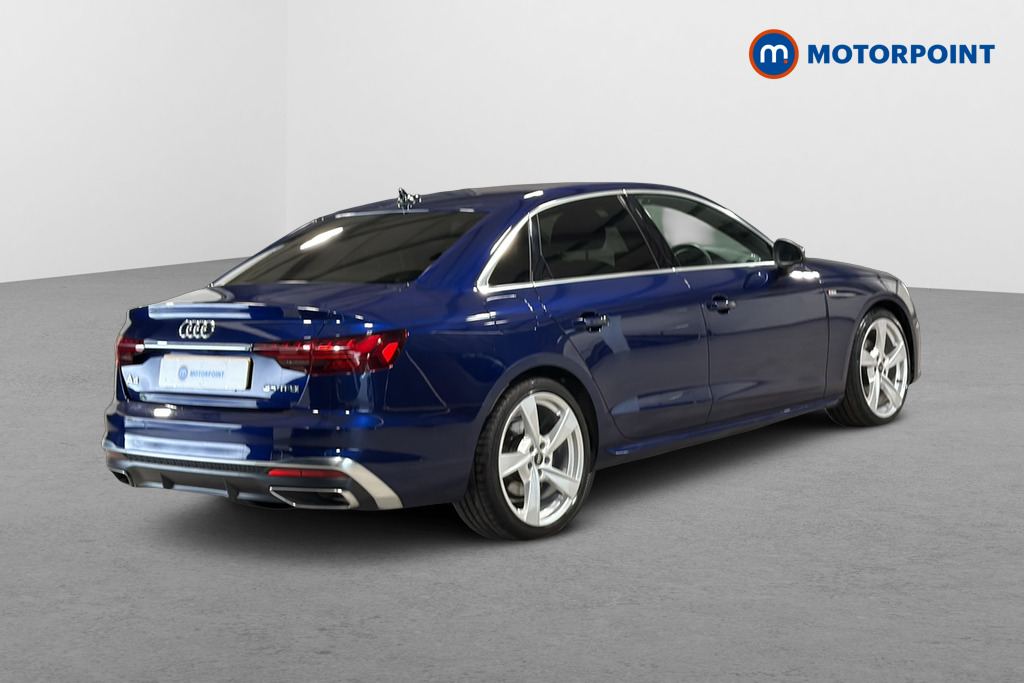 Audi A4 S Line Automatic Petrol Saloon - Stock Number (1676375) - Passenger side rear corner