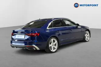 Audi A4 S Line Automatic Petrol Saloon - Stock Number (1676375) - Passenger side rear corner