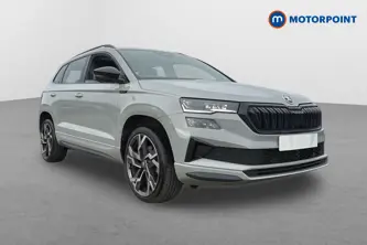 Skoda Karoq Sportline Edition Manual Petrol SUV - Stock Number (1676841) - Drivers side front corner