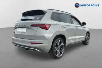 Skoda Karoq Sportline Edition Manual Petrol SUV - Stock Number (1676841) - Drivers side rear corner