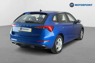 Skoda Scala SE Manual Petrol Hatchback - Stock Number (1677412) - Passenger side rear corner