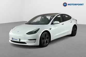 Tesla Model 3 Long Range Automatic Electric Saloon - Stock Number (1677724) - Passenger side front corner