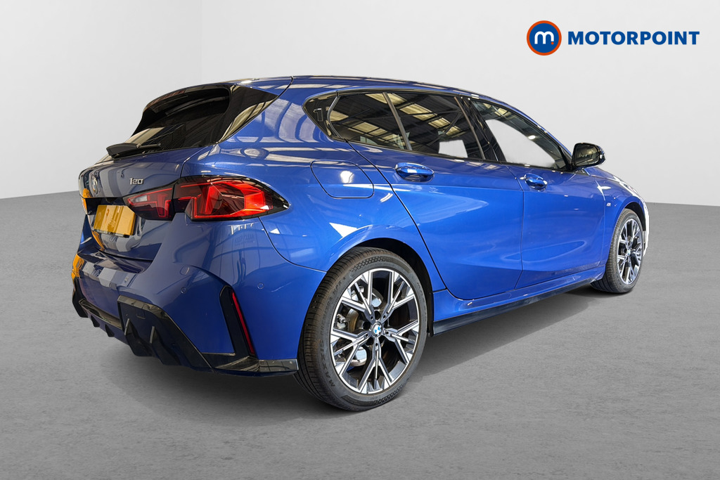 BMW 1 Series M Sport Automatic Petrol Hatchback - Stock Number (1666190) - Passenger side rear corner