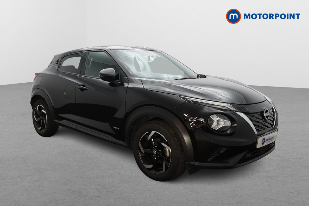 Nissan Juke N-Connecta Automatic Petrol-Electric Hybrid SUV - Stock Number (1666950) - Drivers side front corner