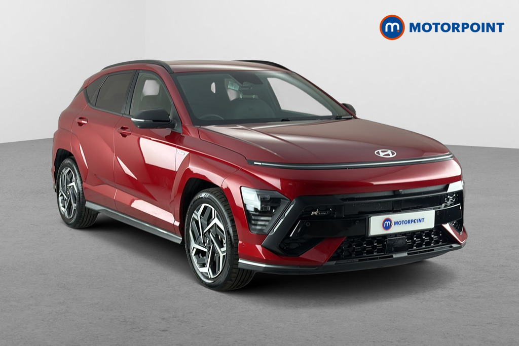 Hyundai Kona N Line S Automatic Petrol-Electric Hybrid SUV - Stock Number (1677188) - Drivers side front corner
