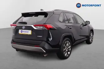 Toyota Rav4 Excel Automatic Petrol-Electric Hybrid SUV - Stock Number (1677440) - Drivers side rear corner
