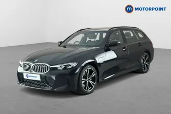 BMW 3 Series M Sport Automatic Petrol Plug-In Hybrid Estate - Stock Number (1674599) - Passenger side front corner