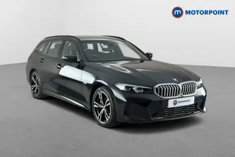 BMW 3 Series M Sport Automatic Petrol Plug-In Hybrid Estate - Stock Number (1674599) - Drivers side front corner