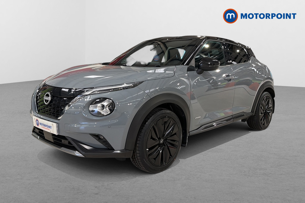 Nissan Juke Tekna-Plus Automatic Petrol-Electric Hybrid SUV - Stock Number (1677067) - Passenger side front corner