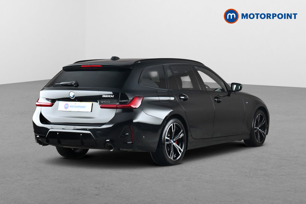 BMW 3 Series M Sport Automatic Petrol Estate - Stock Number (1677330) - Passenger side rear corner