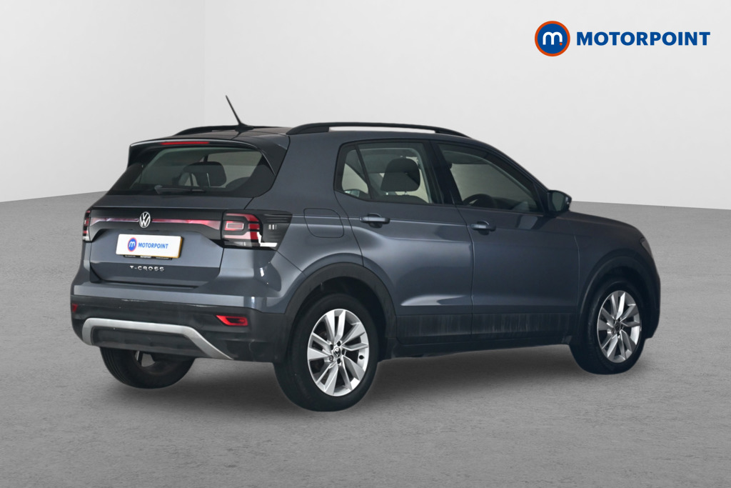 Volkswagen T-Cross SE Manual Petrol SUV - Stock Number (1667132) - Drivers side rear corner