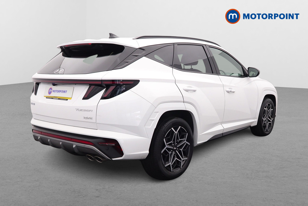 Hyundai Tucson N Line Automatic Petrol-Electric Hybrid SUV - Stock Number (1669101) - Drivers side rear corner