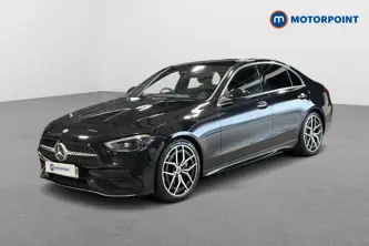 Mercedes-Benz C Class Amg Line Automatic Petrol Saloon - Stock Number (1674340) - Passenger side front corner