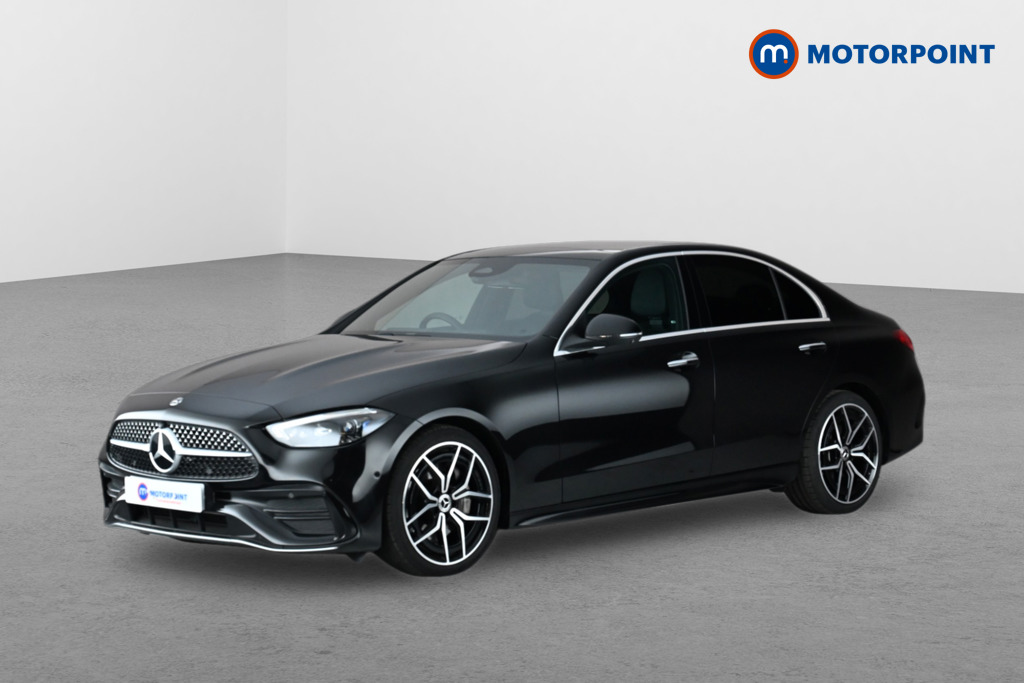 Mercedes-Benz C Class Amg Line Automatic Diesel Saloon - Stock Number (1674917) - Passenger side front corner