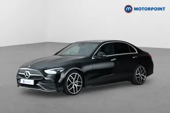 Mercedes-Benz C Class Amg Line Automatic Diesel Saloon - Stock Number (1674917) - Passenger side front corner