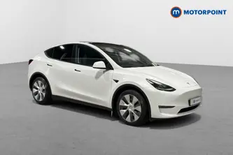 Tesla Model Y Long Range Automatic Electric SUV - Stock Number (1676414) - Drivers side front corner