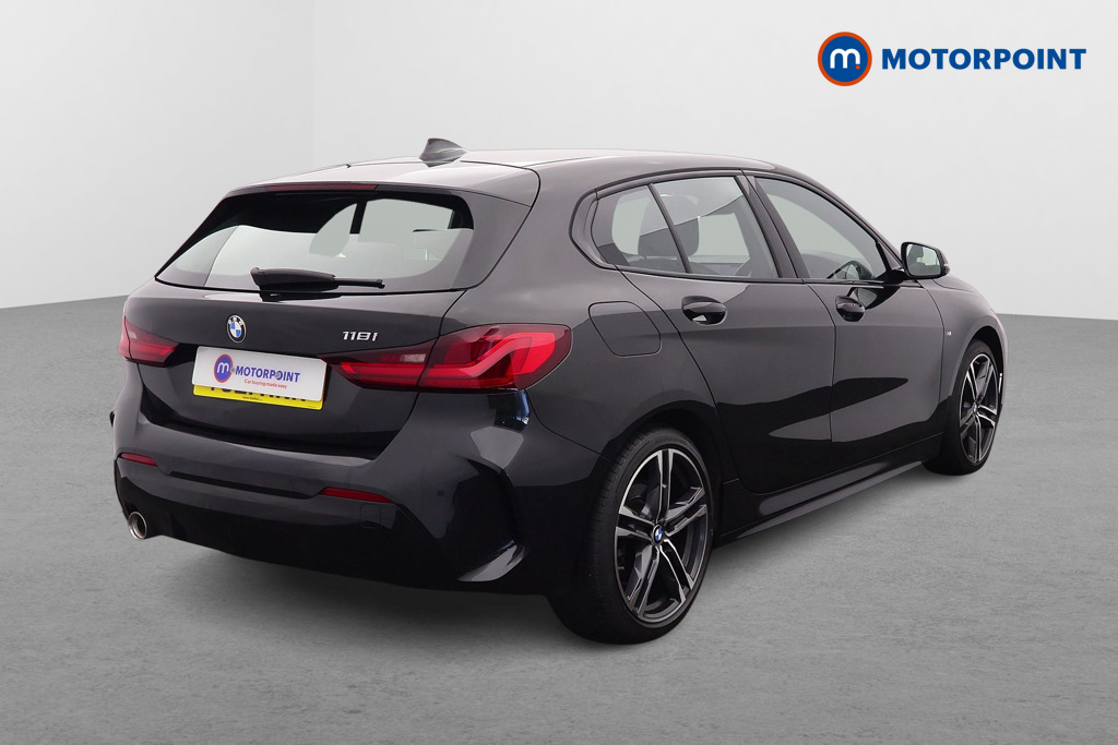 BMW 1 Series M Sport Automatic Petrol Hatchback - Stock Number (1676645) - Drivers side rear corner
