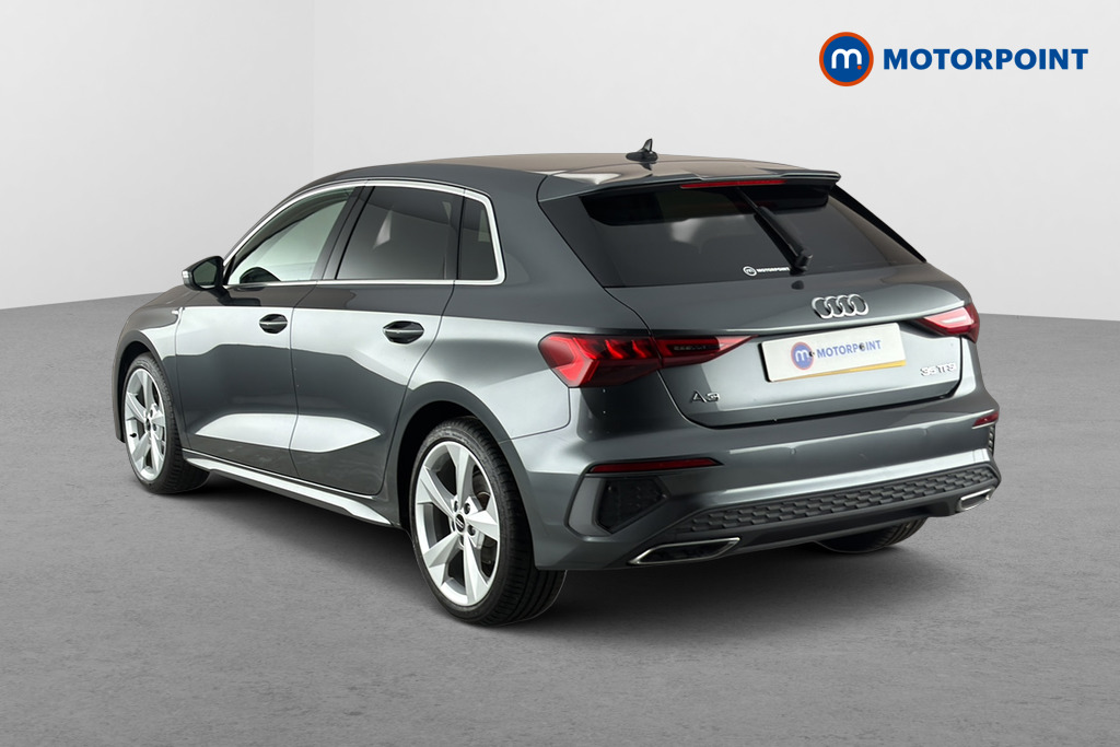 Audi A3 S Line Automatic Petrol Hatchback - Stock Number (1677846) - Drivers side rear corner