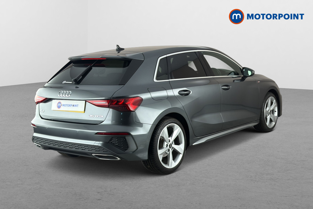 Audi A3 S Line Automatic Petrol Hatchback - Stock Number (1677846) - Passenger side rear corner