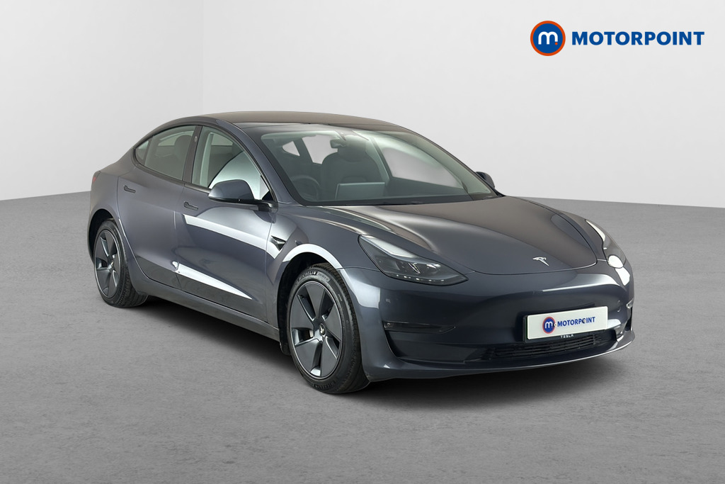 Tesla Model 3 Long Range Automatic Electric Saloon - Stock Number (1678516) - Drivers side front corner