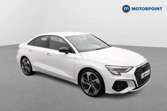 Audi A3 Black Edition Automatic Petrol Saloon - Stock Number (1678527) - Drivers side front corner