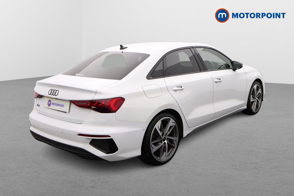 Audi A3 Black Edition Automatic Petrol Saloon - Stock Number (1678527) - Drivers side rear corner
