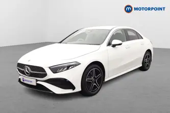 Mercedes-Benz A Class Amg Line Automatic Petrol Plug-In Hybrid Saloon - Stock Number (1678528) - Passenger side front corner