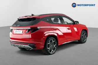 Hyundai Tucson N Line Automatic Petrol Plug-In Hybrid SUV - Stock Number (1678537) - Passenger side rear corner