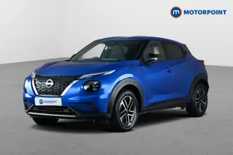Nissan Juke N-Connecta Automatic Petrol-Electric Hybrid SUV - Stock Number (1662785) - Passenger side front corner