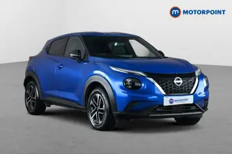 Nissan Juke N-Connecta Automatic Petrol-Electric Hybrid SUV - Stock Number (1662785) - Drivers side front corner