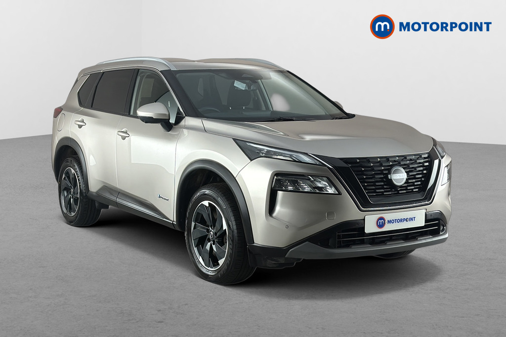 Nissan X-Trail N-Connecta Automatic Petrol-Electric Hybrid SUV - Stock Number (1671978) - Drivers side front corner