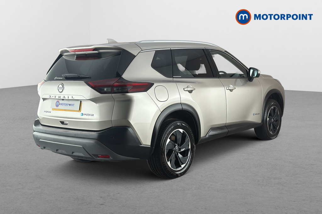 Nissan X-Trail N-Connecta Automatic Petrol-Electric Hybrid SUV - Stock Number (1671978) - Passenger side rear corner