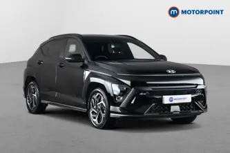 Hyundai Kona N Line Automatic Petrol-Electric Hybrid SUV - Stock Number (1674123) - Drivers side front corner