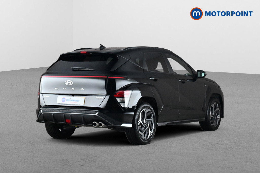 Hyundai Kona N Line Automatic Petrol-Electric Hybrid SUV - Stock Number (1674123) - Passenger side rear corner