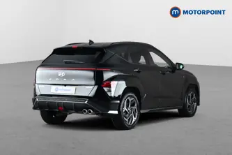 Hyundai Kona N Line Automatic Petrol-Electric Hybrid SUV - Stock Number (1674123) - Passenger side rear corner