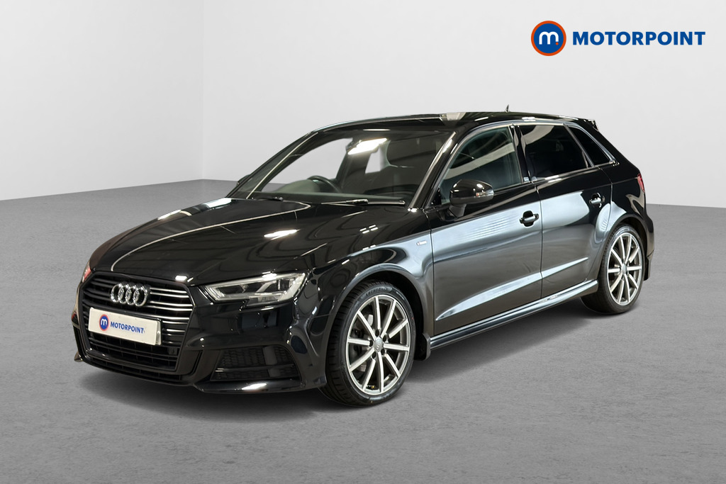 Audi A3 Black Edition Automatic Petrol Hatchback - Stock Number (1674342) - Passenger side front corner