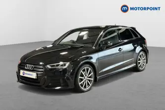 Audi A3 Black Edition Automatic Petrol Hatchback - Stock Number (1674342) - Passenger side front corner