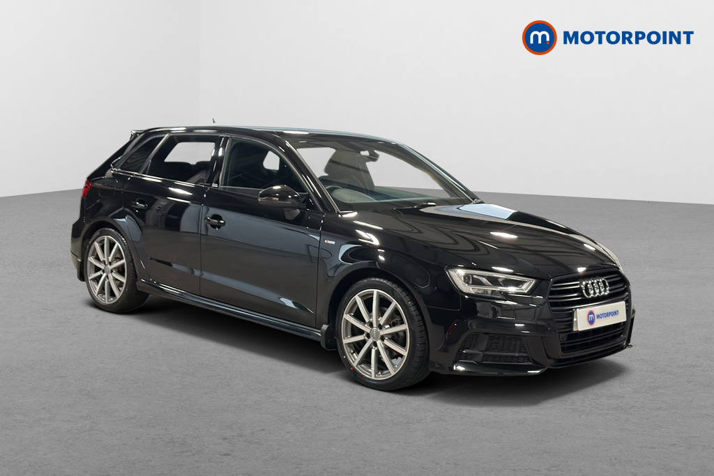 Audi A3 Black Edition Automatic Petrol Hatchback - Stock Number (1674342) - Drivers side front corner
