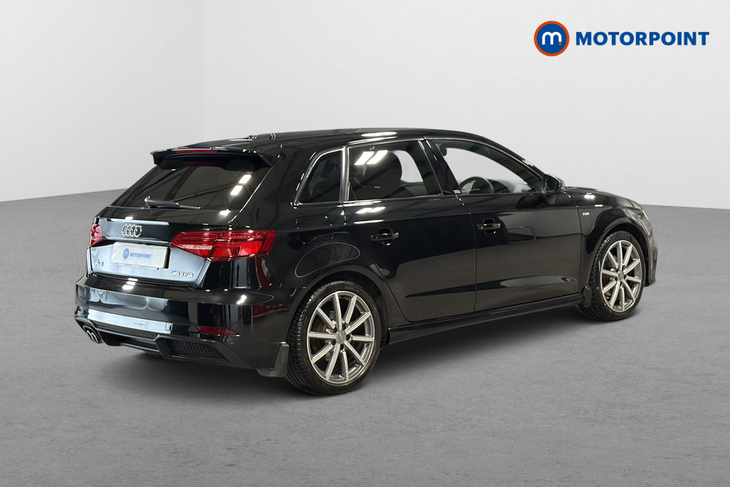 Audi A3 Black Edition Automatic Petrol Hatchback - Stock Number (1674342) - Passenger side rear corner