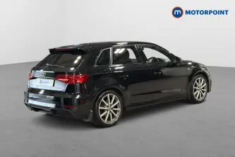 Audi A3 Black Edition Automatic Petrol Hatchback - Stock Number (1674342) - Passenger side rear corner