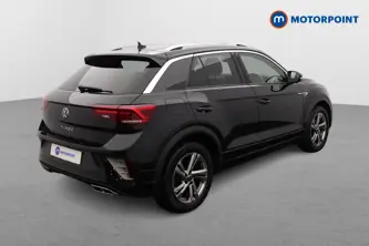 Volkswagen T-Roc R-Line Manual Petrol SUV - Stock Number (1674745) - Drivers side rear corner