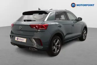 Volkswagen T-Roc R-Line Automatic Petrol SUV - Stock Number (1677908) - Drivers side rear corner