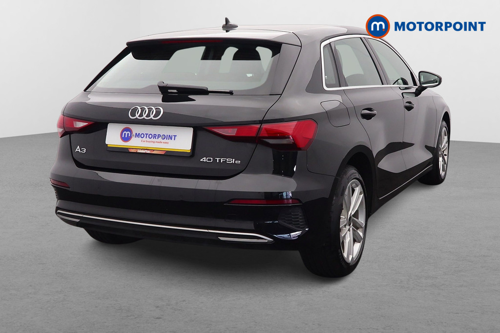 Audi A3 Sport Automatic Petrol Plug-In Hybrid Hatchback - Stock Number (1678786) - Drivers side rear corner