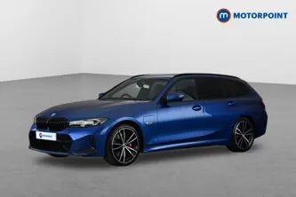 BMW 3 Series M Sport Automatic Petrol Plug-In Hybrid Estate - Stock Number (1679948) - Passenger side front corner
