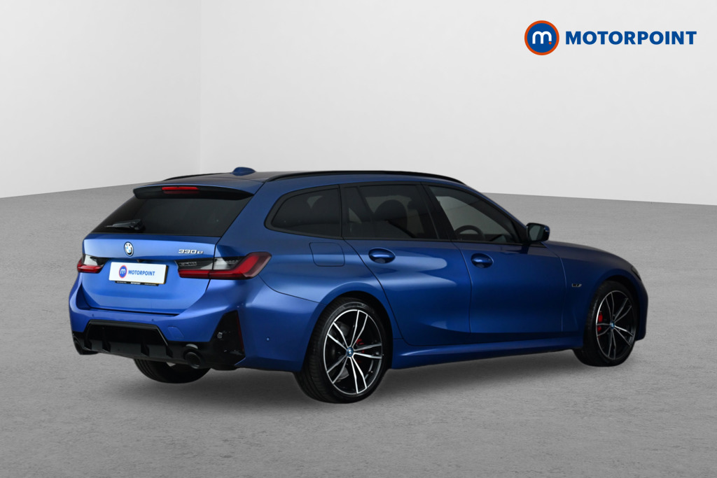 BMW 3 Series M Sport Automatic Petrol Plug-In Hybrid Estate - Stock Number (1679948) - Drivers side rear corner