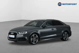 Audi A3 S Line Manual Petrol Saloon - Stock Number (1665010) - Passenger side front corner