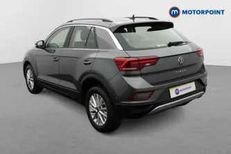 Volkswagen T-Roc Life Manual Petrol SUV - Stock Number (1674824) - Passenger side rear corner