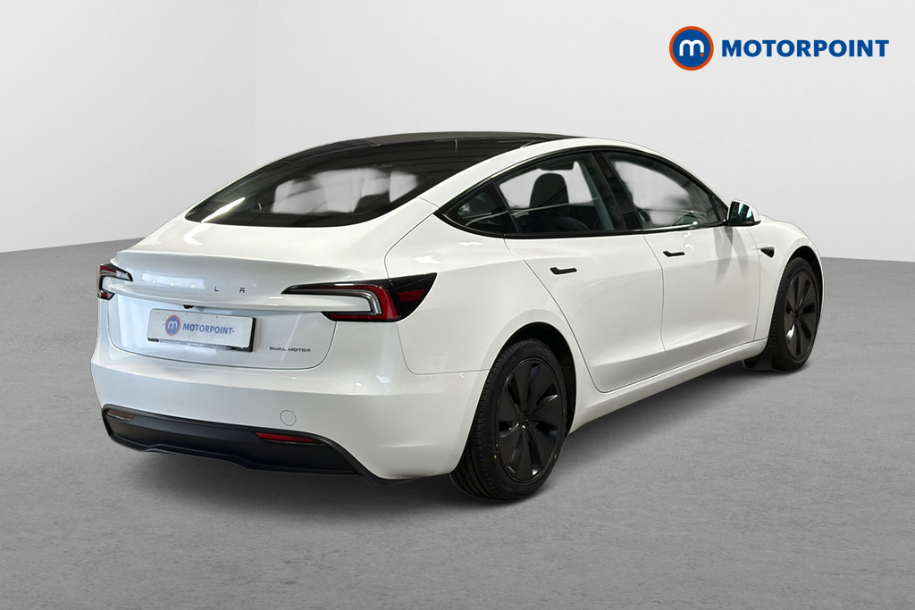 Tesla Model 3 Long Range Automatic Electric Saloon - Stock Number (1675033) - Passenger side rear corner
