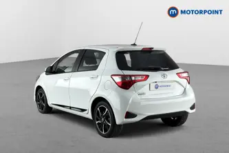 Toyota Yaris Design Automatic Petrol Hatchback - Stock Number (1675261) - Drivers side rear corner